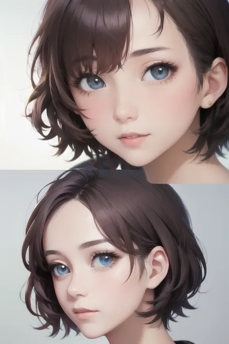 girl,character design sheet,beautiful attention to detail,beautiful lip detail,very detailed目と顔,long eyelashes,realistic,photore...