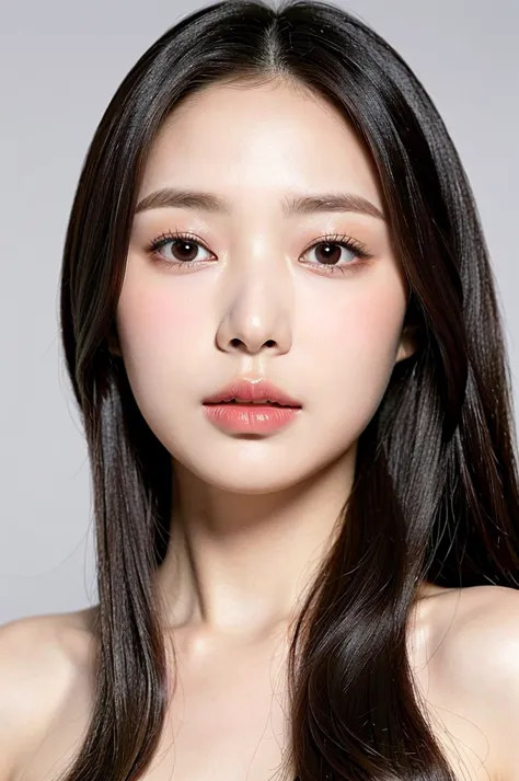 (Details of the face、best qualtiy:1.2)，Lovely woman，Single Eyelids，Large nose bridge，large nose，pointy nose，tall nose bridge，Fra...