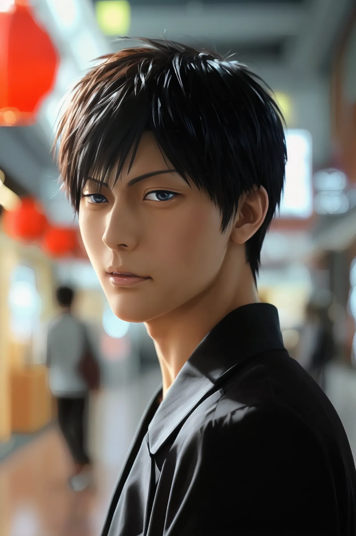 handsome aomine daiki ,mall