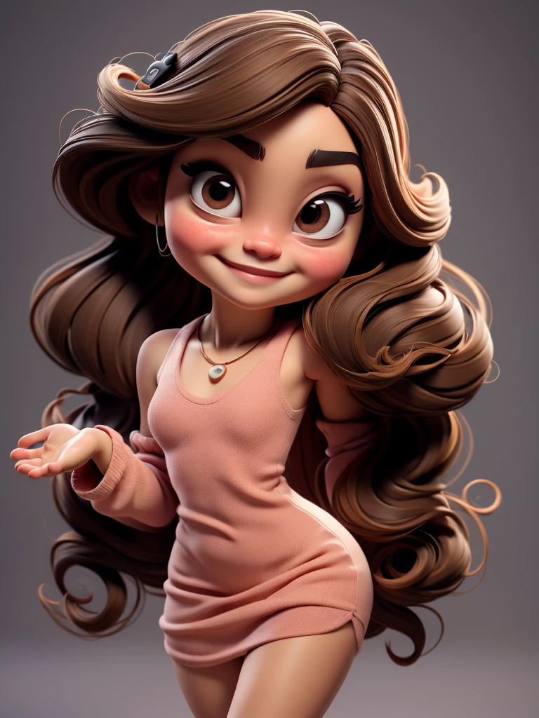 Bebé niña lindo estilo chibi, Estilo de Moda 2023, Tema estilosa, Linda, Expresivo, Feliz, linda sonrisa, hermoso cabello liso, modelo profesional, Poses fofas, de pie, cuerpo entero, mostrando piernas, Feliz, sonriente, feliz, amable, puede, delicado, Expresivo. Accesorios para Mujer Resolución 8K, cuerpo entero, fondo sólido y claro, Sola en la imagen, Feliz, Expresivo, sonriente, constituir, bochechas rosadas, pestañas grandes, cuerpo entero. Todas las muñecas deben seguir el mismo patrón de fondo sólido y estar completas en la imagen., mostrando el (cuerpo entero, incluyendo las piernas: 1.5) cuerpo entero, cuerpo entero, cuerpo entero, cuerpo entero, Zapatillas de bailarina , estilo alternativo,
