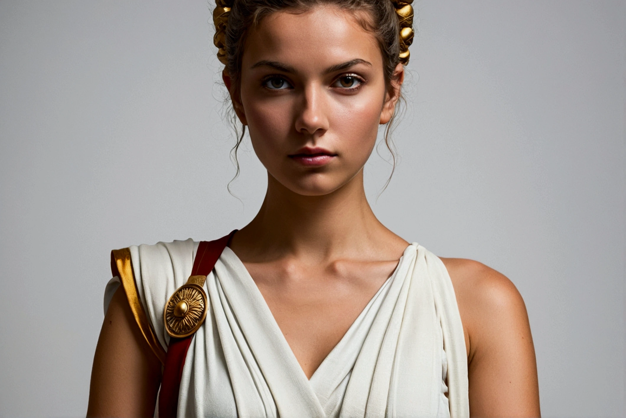 woman in toga