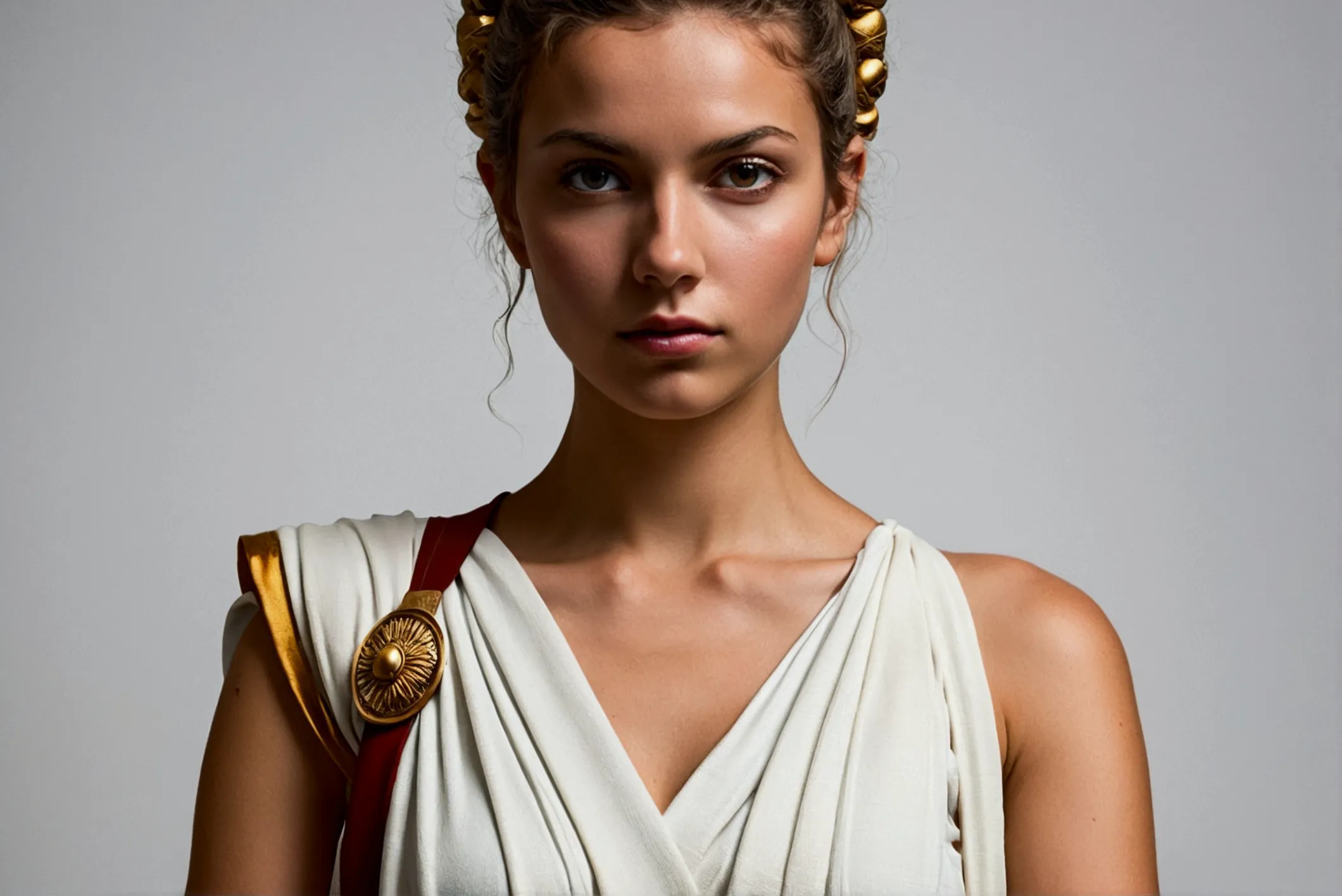woman in toga