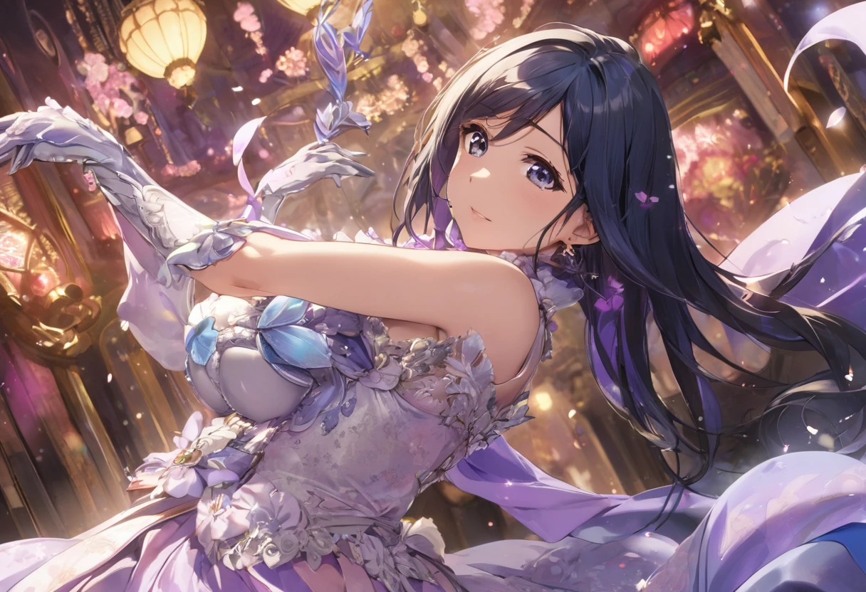 Love Live adult Kanan Matsuura, masterpiece, highest quality, gloss, fantastic background, attire randum, desire