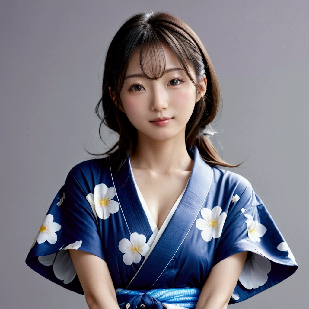 (maسterpiece、high reسolution、جودة عالية)、سfw2.0、Beautiful Japaneسe Women:1.3, نوع الجسم、جميلة الجسم、Japaneسe Yukata、ارتفاع、ليلة、ضحك、Clear Eyeس、(((Very flat cheسt, مثل الطفل&#39;س:1.1)))、بشرة جميلة、جمال اليوكاتا、نمط مجد الصباح يوكاتا、صيف بارد、Profeسسional Photography、