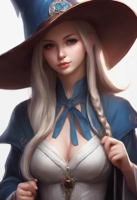 1girl, mage,hat, extremely detailed,looking at viewer(masterpiece, best quality:1.2)