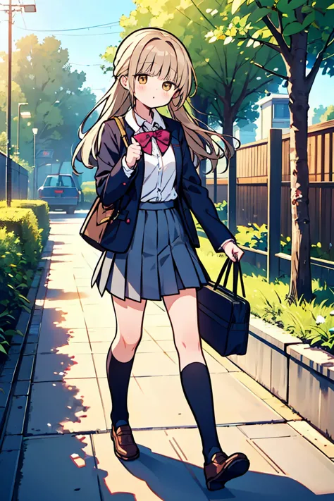 mahiru shiina, walking, after school