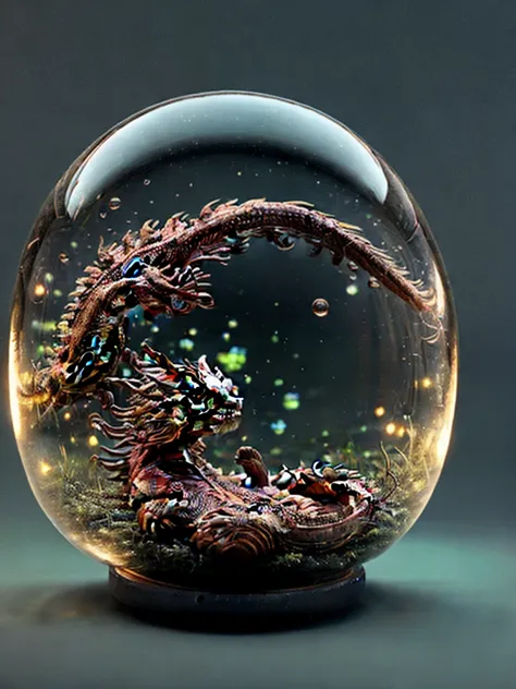 (baby dragon inside++ a bubble)+++, (1bubble)+++, fantasy, 3d, vivid colors, beautiful, masterpiece, highest quality, intricate ...