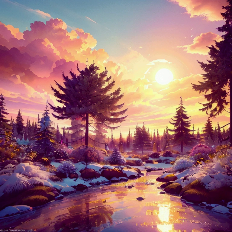 a dreamlike, colorful sky, fluffy clouds, sunset, sun rays, vibrant colors, (best quality, 4k, 8k, highres, masterpiece:1.2), ultra-detailed, (realistic, photorealistic, photo-realistic:1.37), HDR, UHD, studio lighting, extremely detailed sky, dramatic lighting, gorgeous colors, beautiful gradient, dynamic composition, ethereal atmosphere, fantasy, surreal, breathtaking, dramatic, cinematic