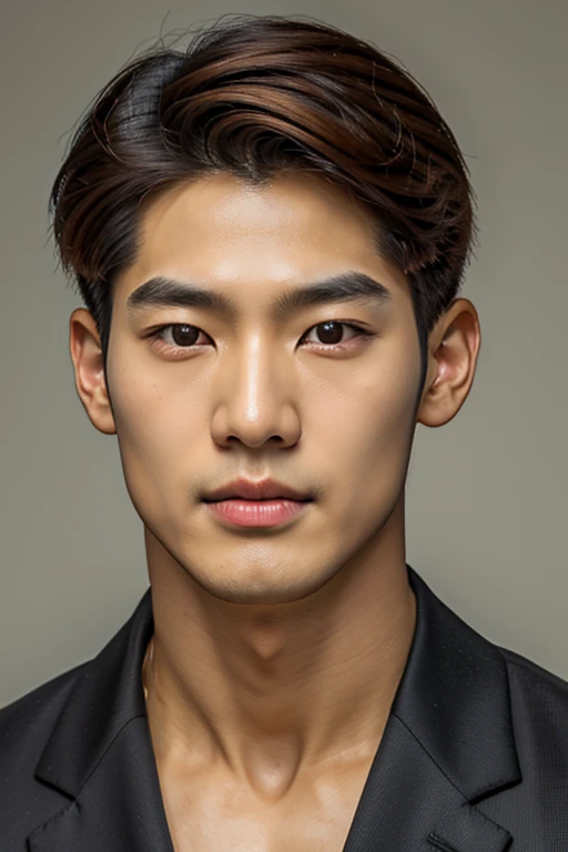 8k, RAW photo, best quality, masterpiece:1.2), (realistic, photo-realistic:1.37S Korea men different Korean males koreans with different strking handsome features looks appearances that are moulded sculpted sculptured chiseled sharp angled angular broad high cheekbones full square jawed almond shaped eyes light hazel amber or honey colors eyes