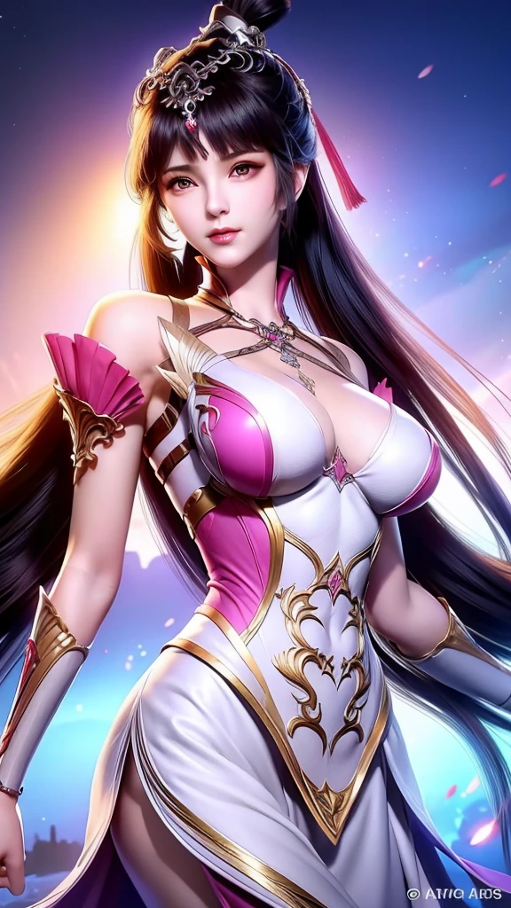 A close-up of a woman dressed in ancient costume with Chinese elements，Classical art，Cultivate the elemental sense of immortals，detailed fantasy art，Stunning character art，Epic and refined character art，Beautiful Chinese costumes，Extremely detailed artistic germination，Detailed digital anime art, Artgerm on the art station Pixiv，Swimsuit girl，Exquisite and intricate headwear and jewelryhuge breasts、exposing her chest、Show breasts、huge boobs，huge breasts、exposing her chest、Show breasts、huge boobs，huge breasts、exposing her chest、Show breasts、huge boobs，huge breasts、exposing her chest、Show breasts、huge boobs，huge breasts、exposing her chest、Show breasts、huge boobs，huge breasts、exposing her chest、Show breasts、huge boobs，huge breasts、exposing her chest、Show breasts、huge ，huge breasts、exposing her chest、Show breasts、huge ，huge breasts、exposing her chest、Show breasts、huge ，huge breasts、exposing her chest、Show breasts、huge ，