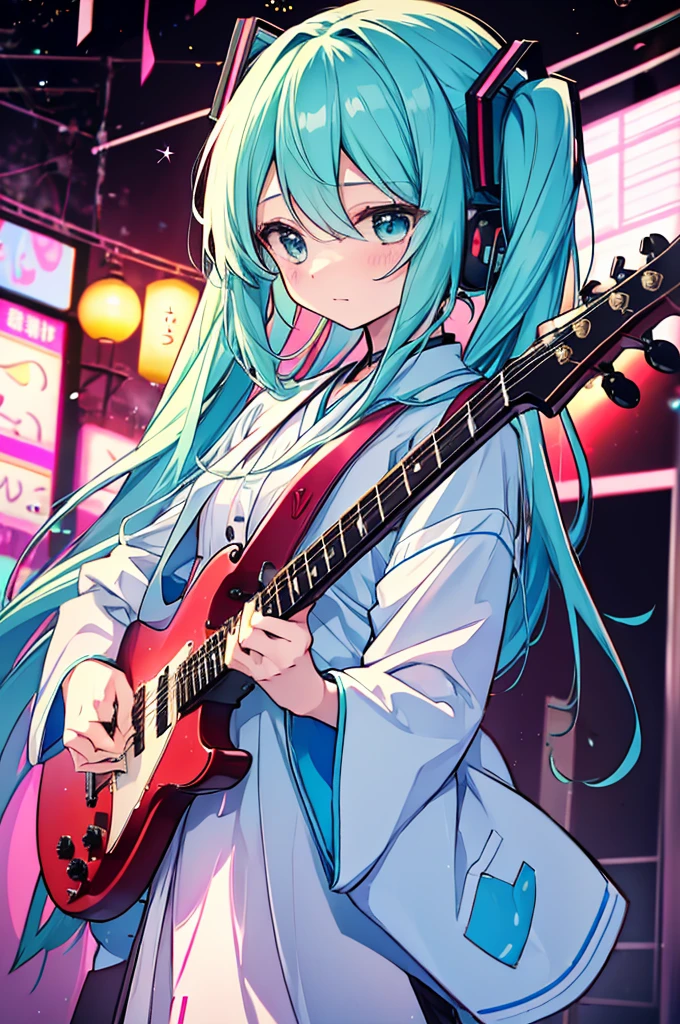 Hatsune miku、私はいつも歌っていました。彼女、音楽が好き.、いつか多くの人が自分の歌を持つようになるだろう々私にはインスピレーションを与えてくれる夢がありました。
ある日、彼女 ended up giving her first concert。彼女は緊張していたが、When you stそして on stage そして start singing、彼女の歌声に人々集まった々チャームド〜魔女3姉妹。
したがって、彼女 fell in love for the first time。彼女の恋人は、私は彼女の歌声に惹かれたファンでした。彼らです、音楽を通じてお互いを知る、互いに惹かれ合う。
しかし、彼女の恋人は、彼女の人気に嫉妬、私は彼女を縛り始めた。彼女、音楽を聴き続ける、、彼女との関係を維持したい。
すぐ、彼女 has her own dreams そして、彼は応援してくれるファンのために音楽を作り続けることを決意した.。そして、彼女 broke up with her lover、音楽を追求することを決意。
彼女の初恋は、音楽を通して自分を表現する,、それは彼女が自分の人生を自分らしく生きることを決意した物語だった。