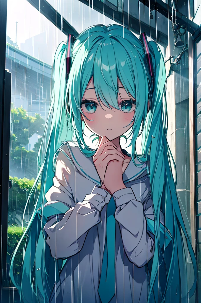 sob a chuva　Cante como se estivesse gritando　Hatsune Miku: Canções de tristeza e despedida　Perseguindo os sonhos gravados em meu coração　O som da chuva te faz continuar　Tears na chuva　Cante como se estivesse gritando　Hatsune Miku Song of Love and Hope　Quero alcançar os corações das pessoas que estão animadas　This thought na chuva　Fica forte

In the rain　Cante como se estivesse gritando　Hatsune Miku: Canção de solidão e coragem　Me mova para frente, Segure a chave para abrir a porta do amanhã, na chuva　Believe in yourself even na chuva　Cante como se estivesse gritando　Hatsune Miku Sadness and Sorrow　Com uma música florescendo em meu coração　Small flower na chuva　Growing na chuva　Cante como se estivesse gritando　Hatsune Miku: Estrada para o futuro　Sonhar com alguém　Gentle feelings na chuva　Fica forte