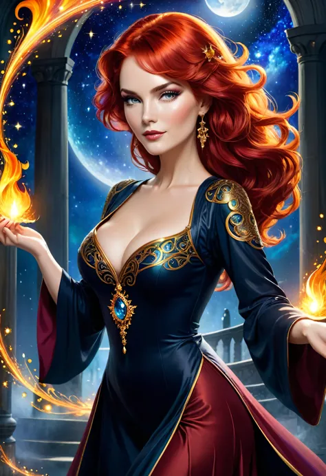 professor sybill moonwhisper is a woman of remarkable beauty and magnetic presence at camelot university of magic.. her flaming ...