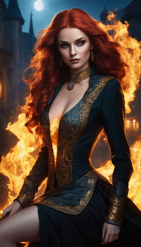 Professor Sybill Moonwhisper is a woman of remarkable beauty and magnetic presence at Camelot University of Magic.. Her flaming ...