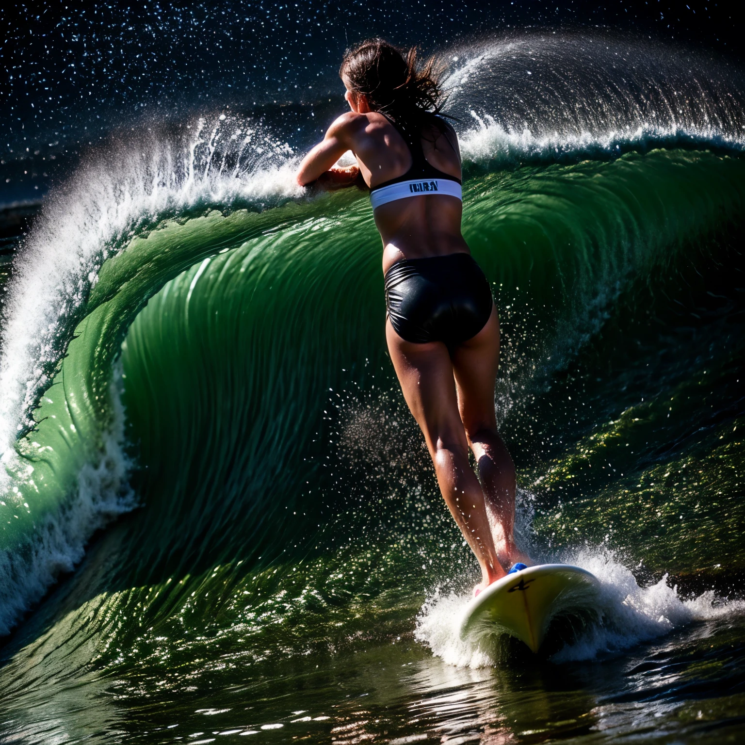 (ZoomedOut:1.28, Wide-shot) (Epic photo of surfer magazine:1.37).(Full of Water, Everything Wetted:1.6) WetHair (extremely detailed KAWAII wet face)(SparklingHighlights:1.28), Dynamic Joyful Expressions LifeLike Rendering (ManoErina:1.0) . Overflowing Gigantic Sideboob (Clearly Visible Beautiful Breast to Buttocks Line) Tiny and RoundlyButt, Detailed wet clothing texture, (Sloppy Surfboard:-1.2) Riding on waves, TyndallEffect(Starry Water Particles:1.37)