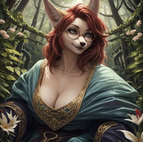 breathtaking (best quality, masterpiece, detailed, 8k)
raw, realistic cinematic photo, female anthro furry jackal, bard, detaile...