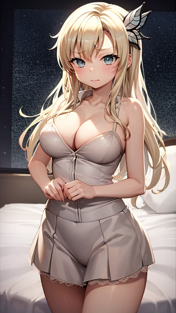 ((Sena Kashiwazaki)), (Haganai), large breast, cleavage