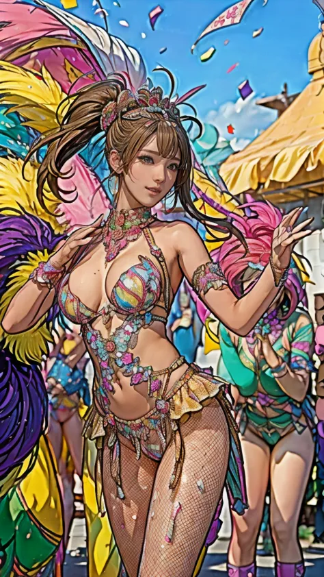 Highest quality, Official Art, masterpiece, Fabric Shading, High resolution, Very detailed, colorful, Best details, Fantasy, ran...