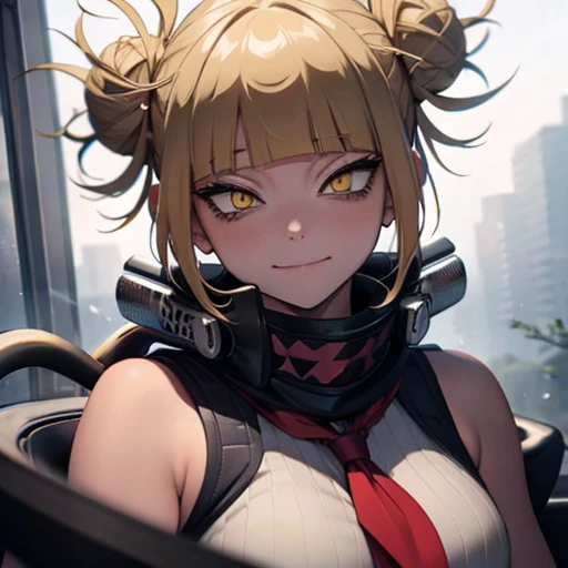 (Himiko toga),(from boku no hero academia),(short blonde hair with two messy pulps in the hair and yellow eyes with cat pupils),(wearing),+,(bikHimiko toga),(from boku no hero academia),(short blond hair with two messy pulps in her hair and yellow eyes with cat pupils),(wearing),+,(bikini), 