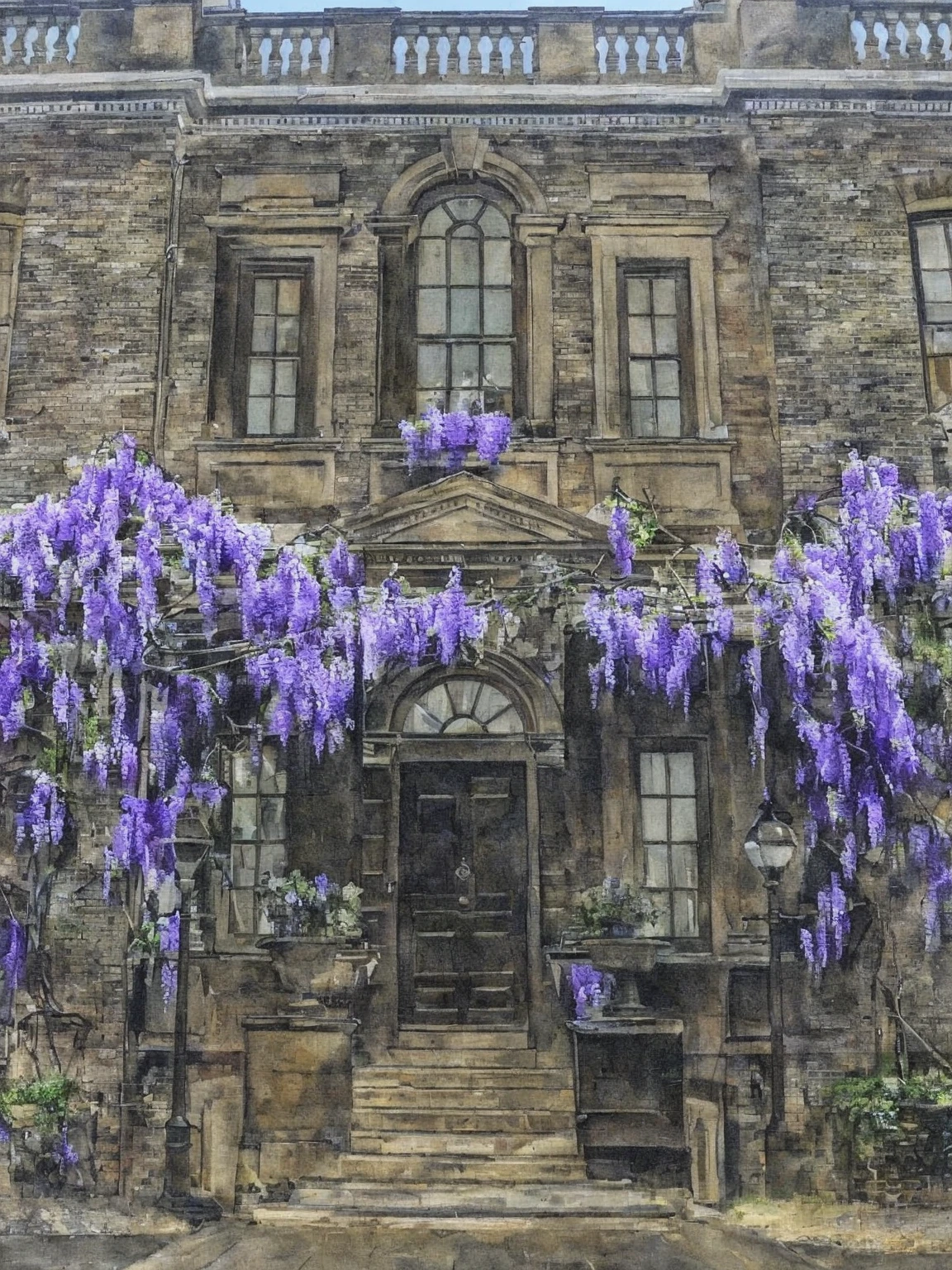 the wisteria house from bridgerton