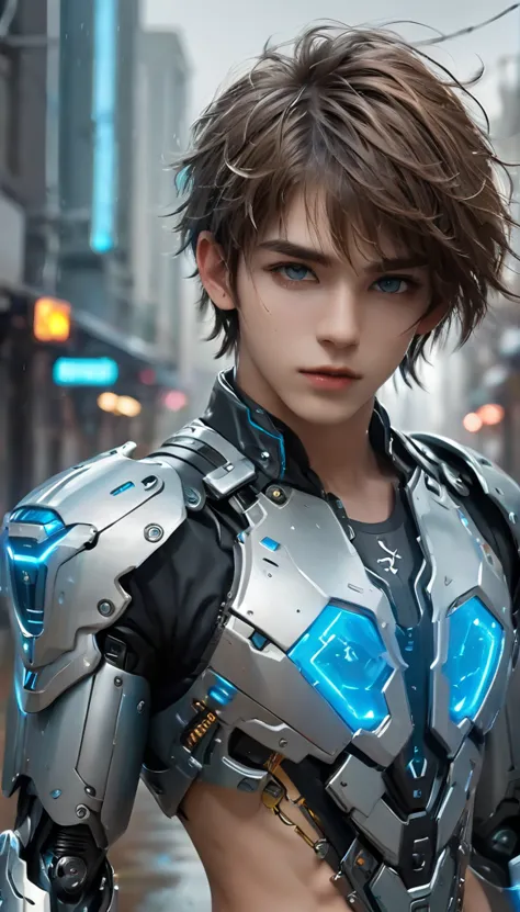 {{master piece}}, best quality, photograph of sexy twink, ((small slightly muscular soft human chest, armor does not cover his s...