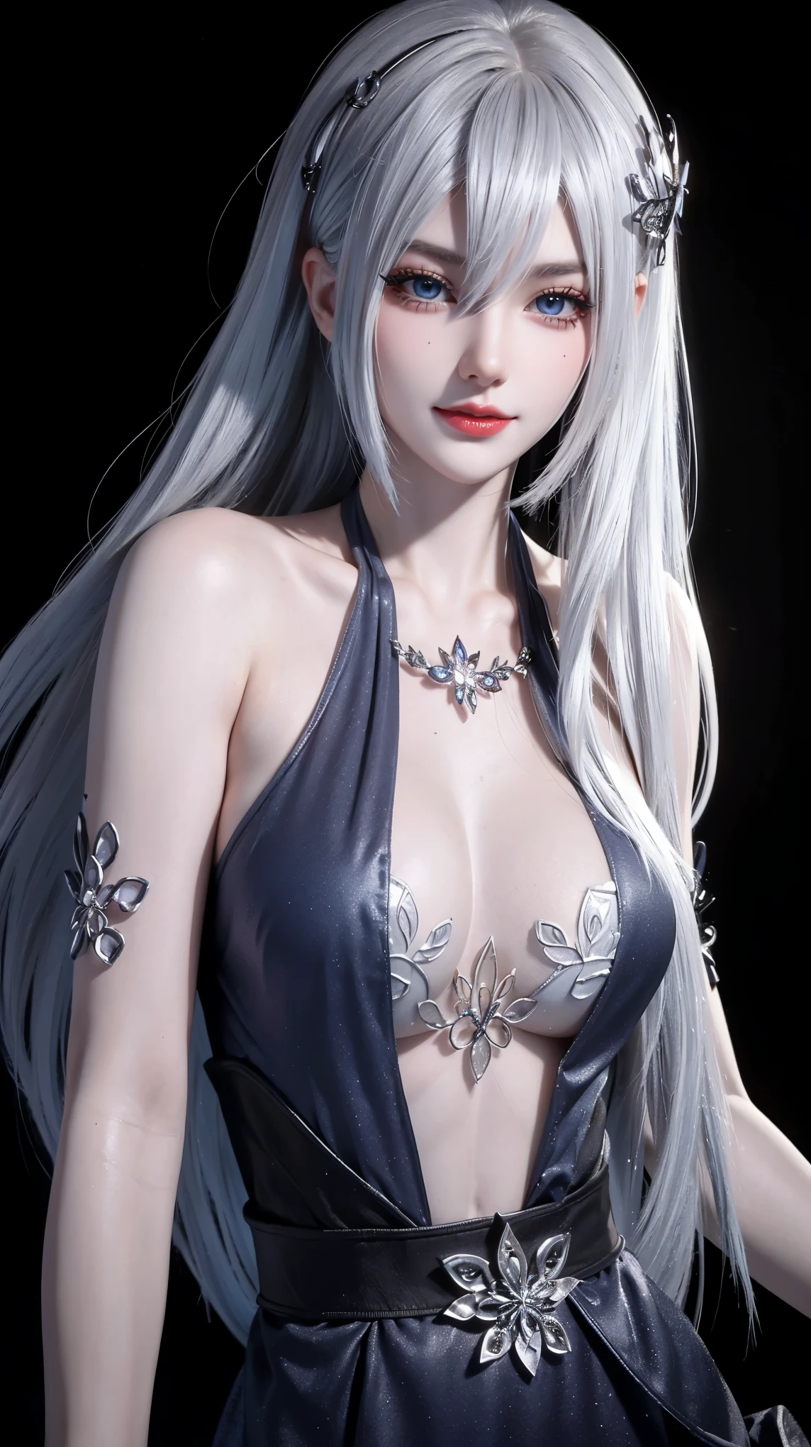 (masterpiece, best quality, Extremely detailed, Best shadow), (Detailed background,Dark Fantasy), (Beautiful and delicate face), High contrast, (Optimal lighting, Extremely delicate and beautiful), ((light)), rich and colorful, Ultra Detail, 戏剧性的light, Intricate details, (1 Girl, Solitary,White hair, Pointed face,Purple Eyes, Hair between the eyes,Dynamic Angle), Blood splatter, Black light swirling around the character, Depth of Field,Black light particles,(shattered glass),Magic Circle,