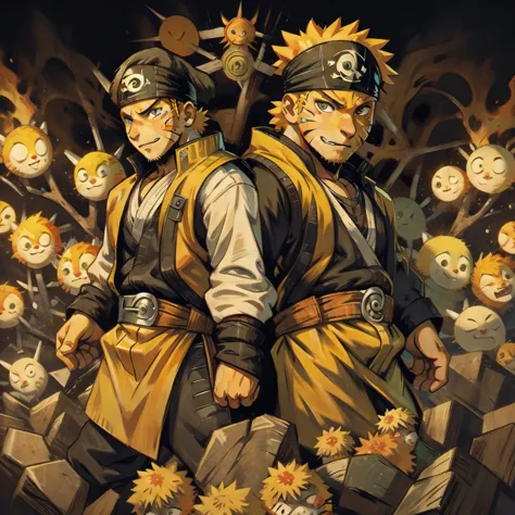 naruto uzumaki estilo pirate