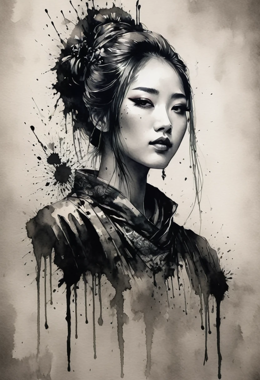 専用 きイラスト 絵画 原画 水彩画 美人画 オリジナル