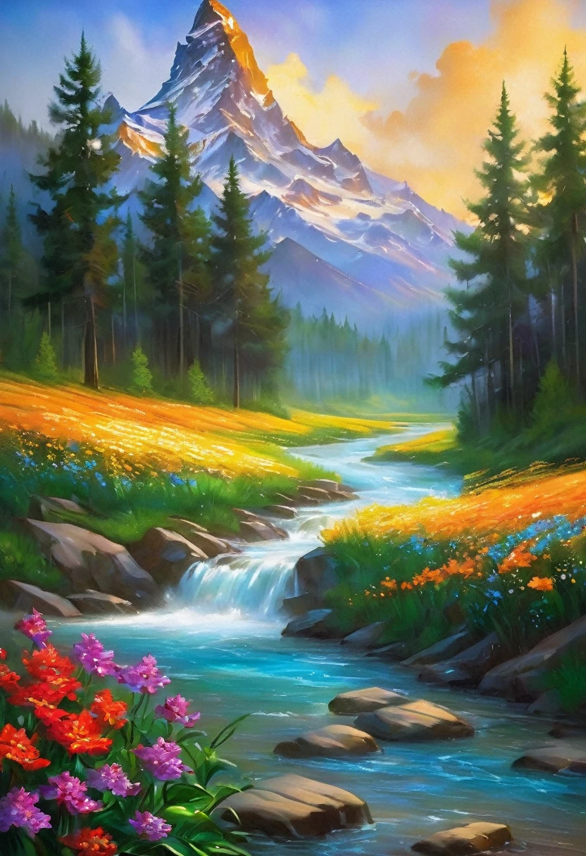 ela costumava sonhar com arte ela via pinturas fotos reais mas tudo em arte , Os detalhes de suas pinturas eram artísticos. O lindo, cores definidas foram vistas em três dimensões. ,As cores eram lindas e detalhadas, cores que existiam na terra, em algumas pinturas o vento apareceu, o movimento podia ser visto nas árvores e flores, belas paisagens nas pinturas, as flores parecem tão reais que o vento as cria, as flores principais desfocaram o fundo para que as melhores florestas e os melhores rios se juntem para esses locais de arte o estilo é totalmente artístico mas muito real tudo parece tão real use as regras de composição para as coisas mais importantes 24k o fundo parece desfocado Para destaque o assunto principal, a luz usa as mais recentes técnicas de baile. O volume nas sombras é impressionante. O movimento visto nas flores é tão atraente. 