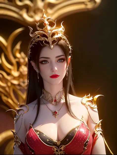 "An extremely beautiful queen,(best quality,4k,highres,masterpiece:1.2),ultra-detailed,(realistic,photorealistic,photo-realistic...