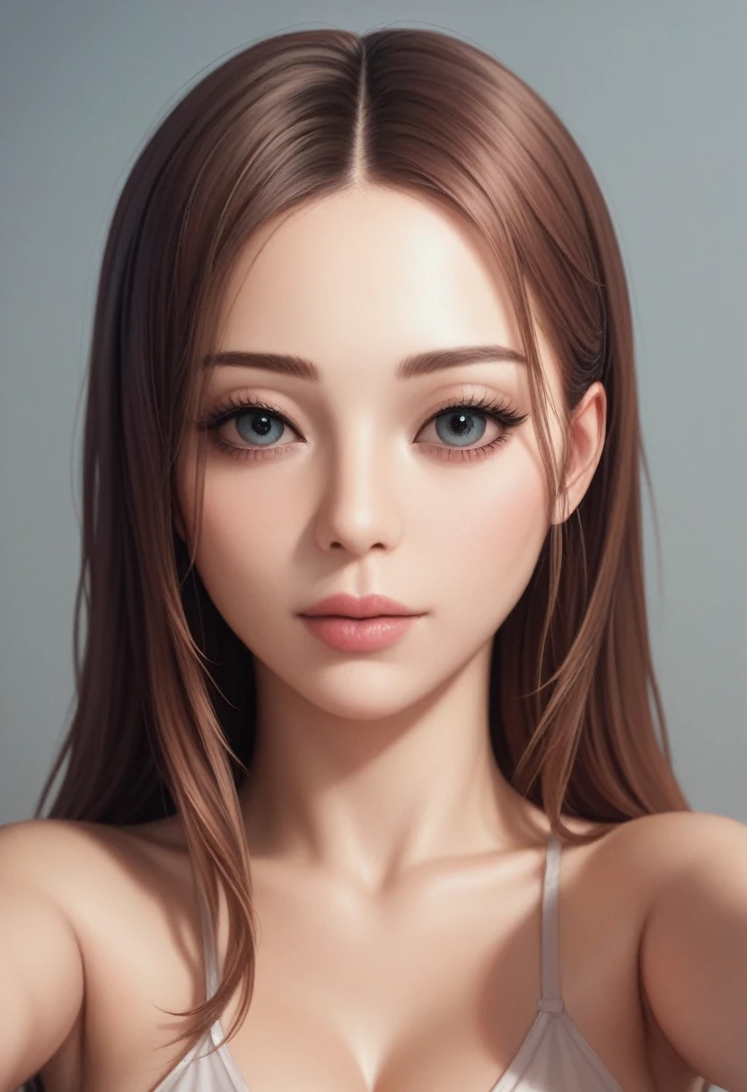 8k,Highest quality, masterpiece, Ultra-high resolution, (Realistic:1.4), RAW Photos, (Real skin texture:1.3), (Film Grain:1.3), (Selfie angle),One girl,Beautiful and detailed eyes and face,masterpiece, Highest quality,close,Upper Body,