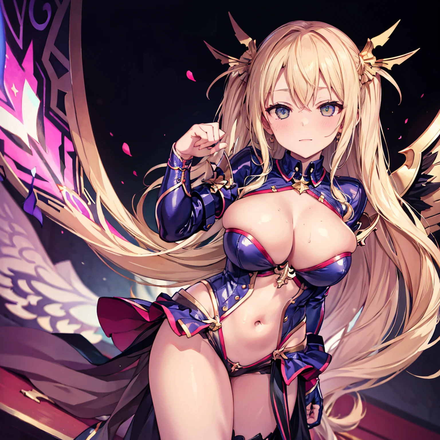 (masterpiece),(Highest quality),(Super detailed),(Best illustrations),(Best Shadow),(Absurd),(Detailed Background),(so beautiful), 16K, 4K, (so beautiful)Bradamante, One person, alone, curvy, Big Breasts, , , Blonde, , fluorescent pink eyes, , , , (Oculogyric crisis), , Perfect figure, heart-shaped pupils, BDSM, , paw pose, Arched back, tongue out, , , orgasm, afterglow, erotic smile, , Beautiful nipples, pussy, , , Sexy posture, , , (cross-eyed), (rolling eyes), , water eyes, tears, , , , , saliva trail, , shiny skin, , , , ahegao, BREAK, , Dramatic lighting, Psychedelic Background, Clear liquid, , night, Sex slave, drugs, Torrent of Light, mysterious, spoken heart,