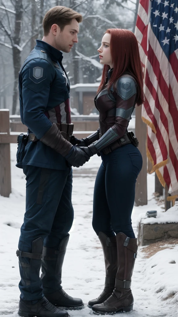 Captain America und Winter Soldier Sex SeaArt AI 