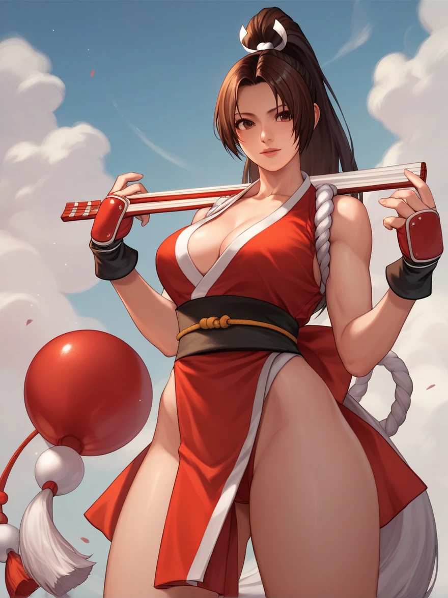 shiranui_mai, the_king_of_fighters, standing  BREAK score_9, score_8_up, score_7_up, score_6_up, score_5_up, score_4_up,