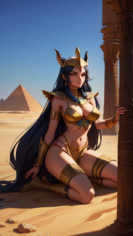 desert  Egypt legendary  warrior  goddess evil