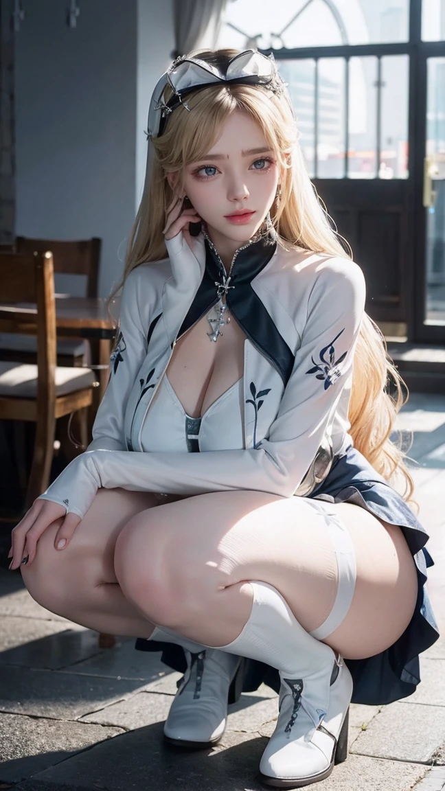 （Very delicate and beautiful：1.2）super model,,Huge seductive mature saggy Big Breasts,Beautiful saggy breasts,voluptuous,【bike shorts】,,【3girls】,,Highest quality, High resolution, 8K,mini skirt,Navy blue frilly sailor suit,Blonde twin tails,Lolita Style,Right hand bandaged,boots, wide thighs, long legs, long thighs, seductive legs, ((lying down with squatting))