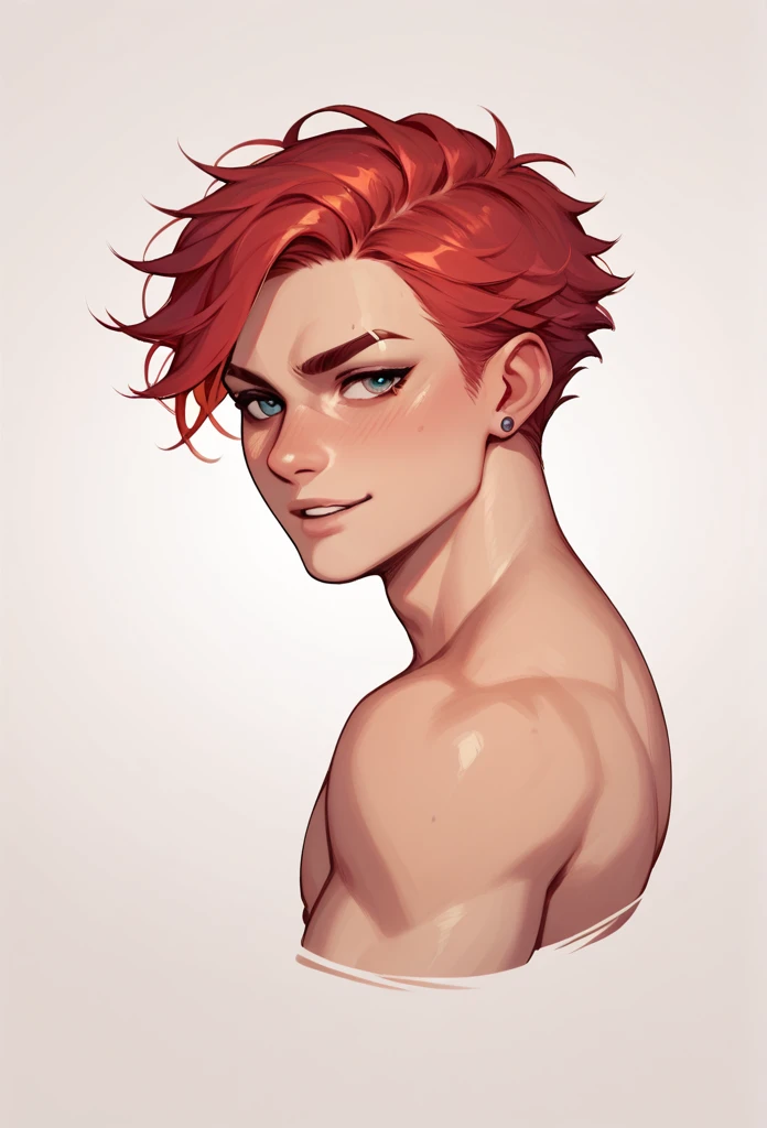 boy, Red-Haired, hairless 