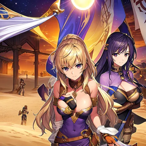 sands of eclipse, banner guild, banner, eclipse, sand, desert