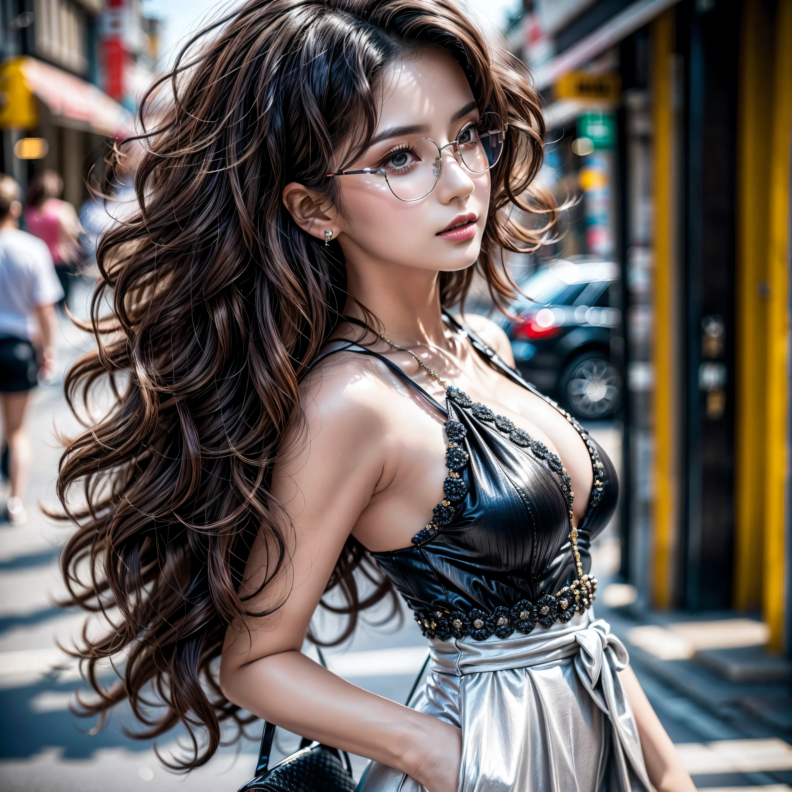 (((Create Detailed Design Sheet))), (there are no people, and no characters, no models), (photorealistic Realism 8K Quality,highres,masterpiece:1.2), ultra-detailed, (ultra-fine digital art), Realism, (highest resolution), (highest quality realistic texture skin), ((highest quality realistic texture long black hair, (curly waves), highly intricately details:1.4)), ((perfect proportions)), ((anatomically correct, very small round head:1.4)), ((firm and full breasts)), ((summer style items, bundle of clothes)), ((high elaborate extravagant street outfit:1.2), (minimalist provocative styling:1.3)), (Create detailed gallery), (multi-pair (high heels, female handbags, glasses)), description card. best quality, masterpiece, Representative work, official art, Professional, Ultra intricate detailed, 8k 