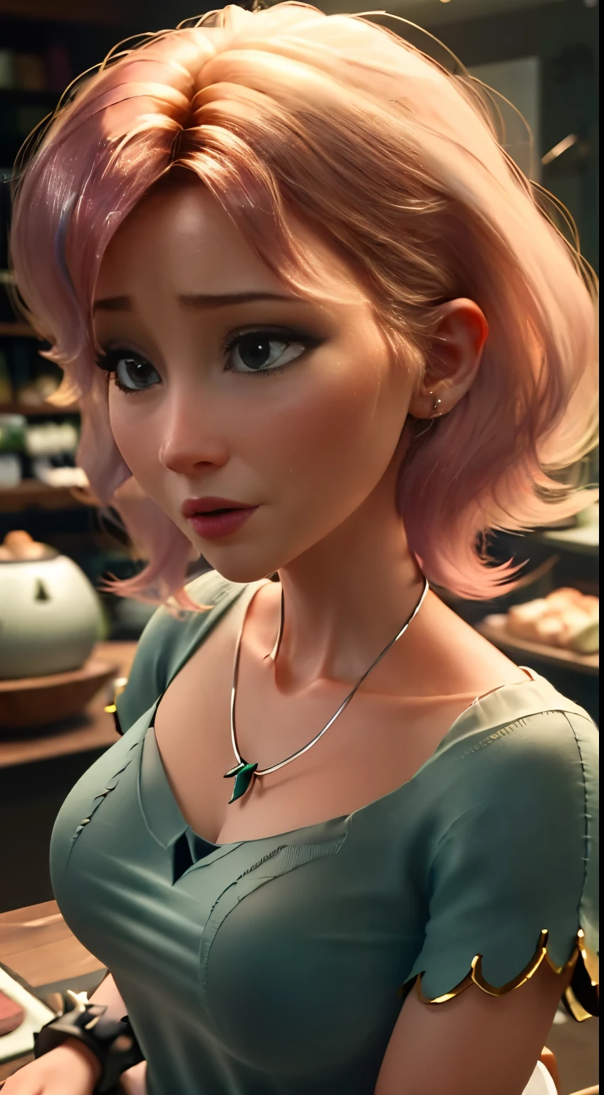 elf girl (cuarzo rosa SU-elsa frozen Disney Tinker waifu mezclando modelos .) (ultra fUSIÓN de cabello blanco y rosa) fondo de pantalla CG unity 8k altamente detallado, style shot, complex, High detail, dramatic, highest quality movie still image, Very detailed, masterpiece, Best Quality, character design, elsa, frozen elsa,fusión de diamante rosa (( dark style)), realistic and ultra detailed rendering style, natural light, sharp character design, (hard focus, 8k), (((Natural skin texture))), texturas 8k, soft cinematic lighting, adobe light room, dark room, HdR, sophisticated, elegant, rich detail, Sharp focus appearance) )), calming tones, Frenzy of details, intricate detail, Super detail, low contrast, Soft film lighting, Muted colors, Exposure Mix, HdR, Desteñir, 35mm, f/1.4, I LOVE YOU, f 16, 25 sec.