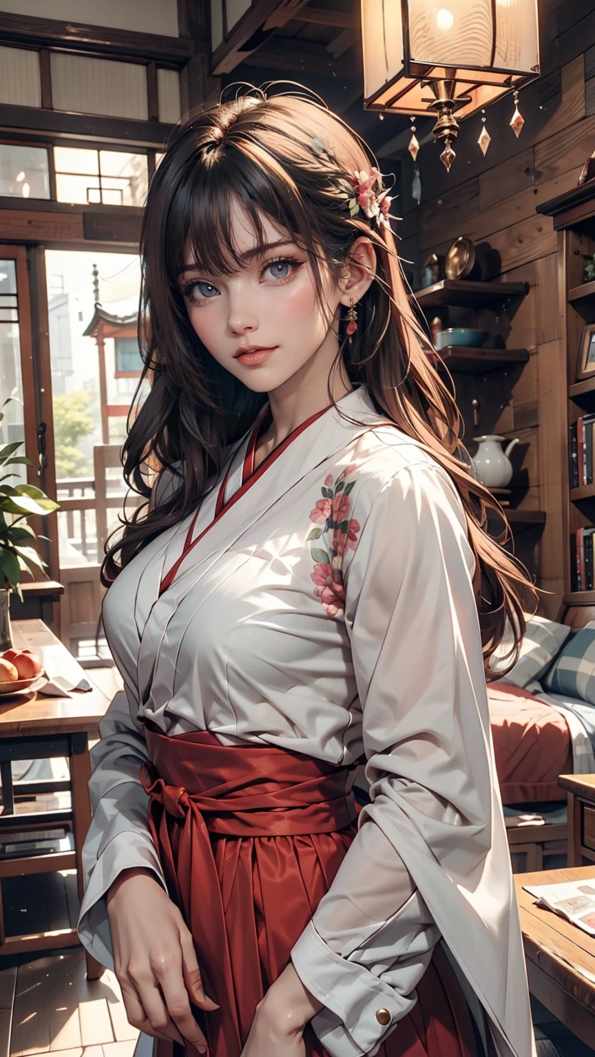 masterpiece, Highest quality, eyeliner, eye shadow, View your viewers, Curvy, (Full Body Shot) of (Dorino Bodies d15:0.8) wear (パーティー用of服:1.2), 1人of女of子, alone, Long Hair, soft breasts, Grin, No sleeve, bangs, blush, 衣服of切り抜き, Long Hair, Glowing Skin, 広場of屋外席, Cloudy, Upper Body, Very detailed, figure, 