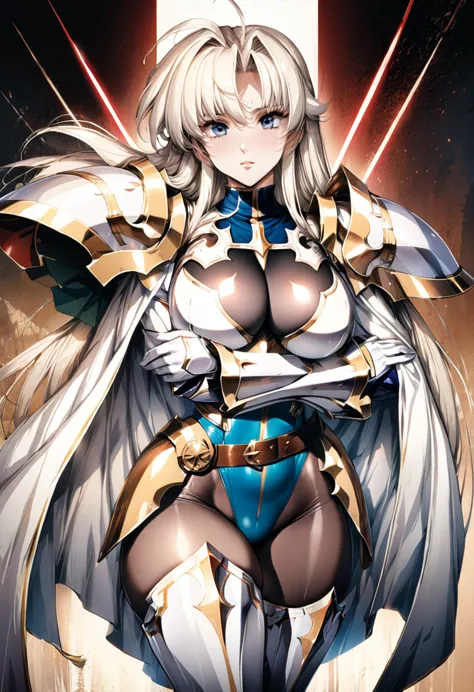 ((highest quality)), ((masterpiece)), ((hyperrealistic)), (detailed background), 1girl, ((curvy: 1.2)), perfect face, langrisser...