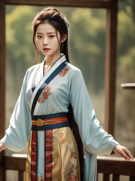 best quality, masterpiece, highres, wuxia 1girl,