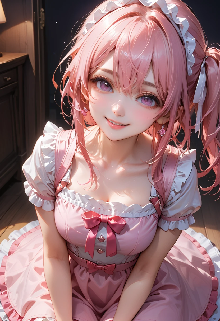 Ideal Beautiful Girl、Archangel、smile、Very cute pink lolita dress