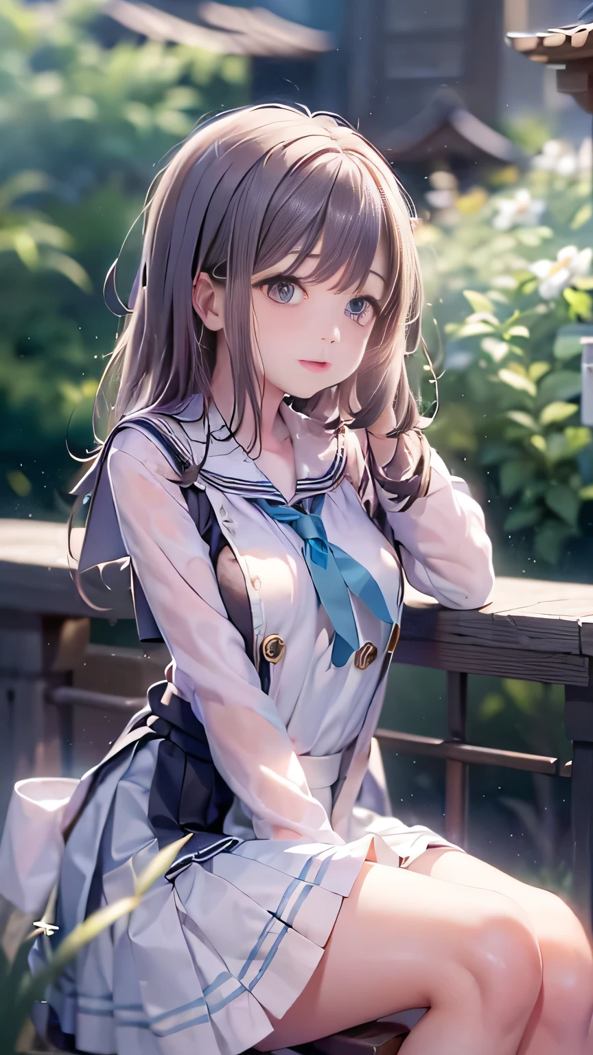 Portable Wallpaper,Very beautiful photos，High school girl waiting at school gate，Bobcut:1.7，18-year-old girl，Complete Anatomy,A goddess-like woman，Very detailed background，Realistic，Very detailedな顔，Very detailed肌，Beautiful face and eyes in every detail，retina, Tabletop, Accurate, Anatomically correct,tsurime, Textured skin, Very detailed, Attention to detail, high quality, Awards, 最high quality, High resolution, 8k,Ultimate beauty, BREAK,Close-up of a girl in a dress and shirt, Sailor suit with loose coat color, Thin head,magical school student uniform, Japan Girls' Uniform,Caitlin Mini Cute Style, Wear longer, Loose-fitting clothing, , magic , Black and white outfit, Stylish dresses, High school girl in gothic dress, Black Quick, Elegant clothes,((Small Tits:1.7,Thin legs,Thin thighs:1.4)),Slim figure,Very detailed目と顔、Beautiful and detailed,tsurime,Beautiful skins,Sparkle in every detail，((Smooth Hair，Thin Hair))，(Knee-length skirt:1.7),One Girl,Thin legs,Beautiful legs,alone,Wear underwear,Make your face smaller,Realistic facial expressions,(Look at my face and feel it:1.6),Charmed〜Three Witch Sisters,pale skin pictures,Shyness,Yearning for love,((Cool Color Makeup，Eyebrows lower、Whitening effect，Thin and thin eyebrows，((A fleeting girl，Expression of joy))，Very soft lighting，eight-headed body，Shine，According to II，Lens flare，sharp，Shadows in the movies,Changing the time zone when shooting.