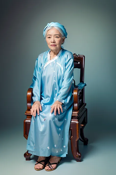 highly realistic photo, ((masterpiece), (best quality), (raw photo), (photorealistic:1.4), the photo depicts an elderly vietname...