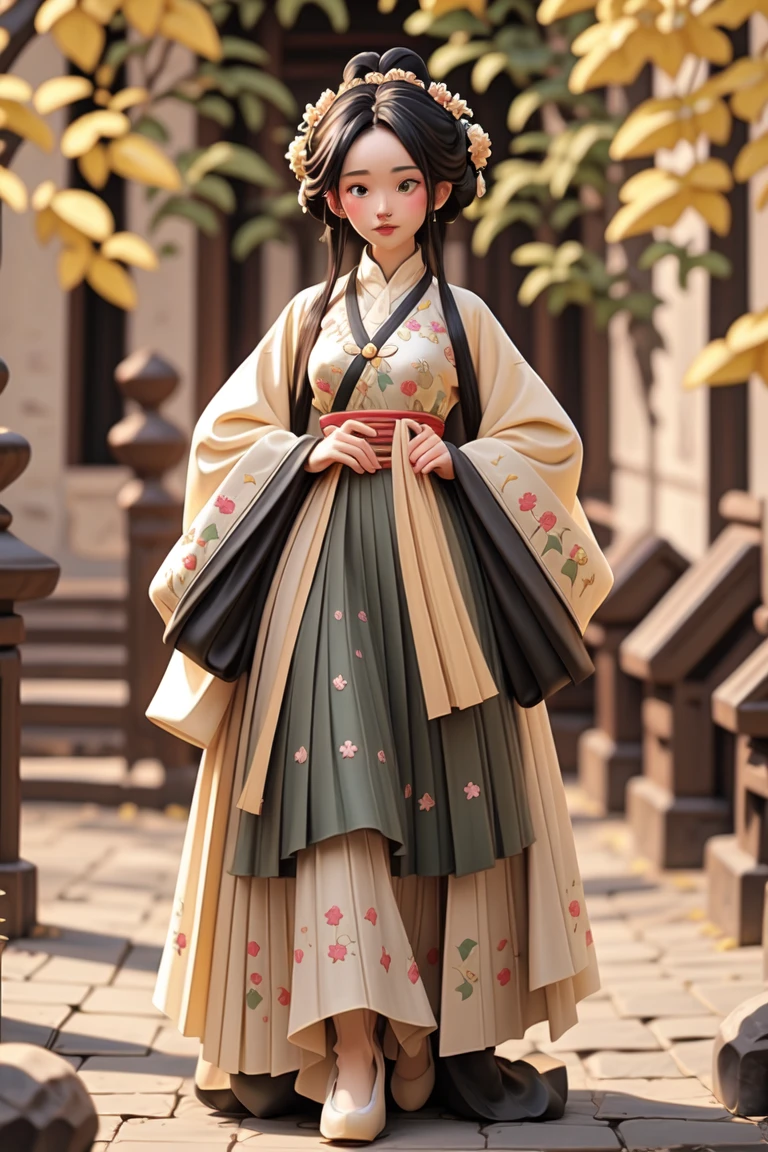 an epic colorful book cover of a 20th century young Blonde 20 year old Swedish witch, green eyes, and a black haired man wearing traditional chinese clothes , transported in Tang Dynasty times in ancient China