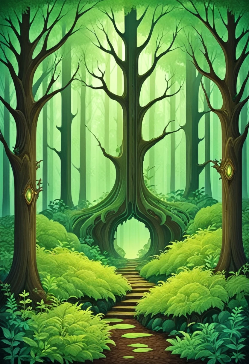 background, Fantasy, wonderful, Fantasy, forest