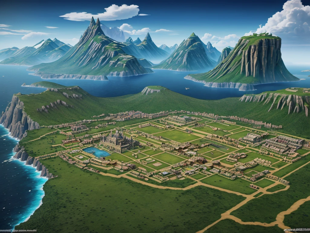 world of gods, continent of gods, art, definite, high quality, New Territories, palace, country of the gods country of the gods, high quality, definite, Similar to Asgard, world of gods, Shinnara, fantasy, Greco-Roman mythology, norse mythology, fantasy 신의 대륙, Sanctuary Sector Ultimate and Divine Domain