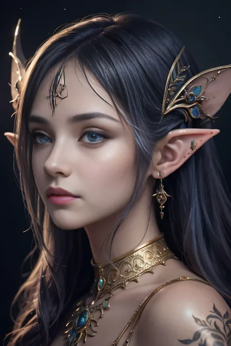 (best quality, 4k, high-resolution, masterpiece:1.2), ultra-detailed, realistic, radiant lighting, epoch elves, portraits, fanta...